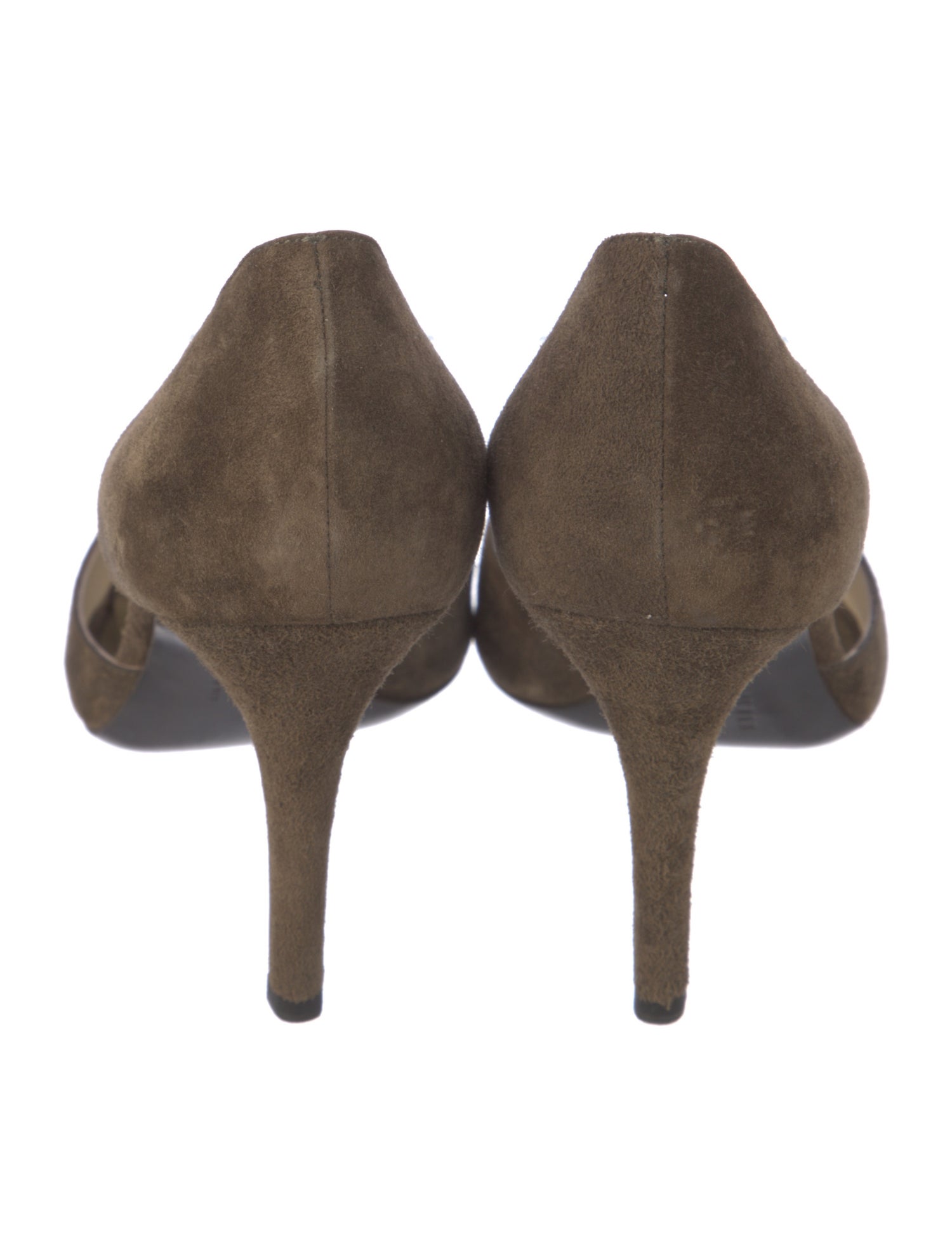 Ralph Lauren Suede D'Orsay Pumps